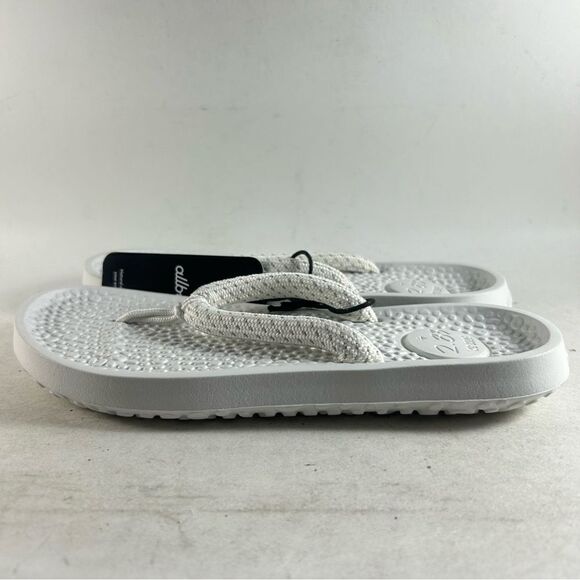 Allbirds Sugar Zeffer Women’s Sandals Flip Flops White Size 7 - Picture 3 of 8